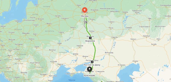 Перевозка животных Москва - Краснодар в 2026 году на зоотакси «PetsCar»